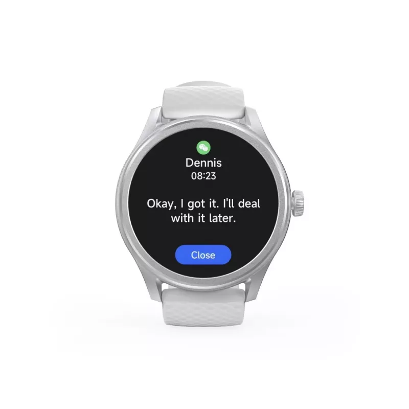 Hama 5010 3.51 cm (1.38 coli) LCD jutiklinis ekranas 46 mm skaitmeninė apyrankė sidabrinė
