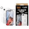 PanzerGlass CARE by ® Flagship 3-in-1 rinkinys iPhone 16e atsparus įbrėžimams ir smūgiams