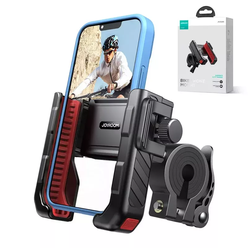 Telefono laikiklis motociklui Joyroom JR-ZS266 reguliuojamas, tvirtas, skirtas vairui