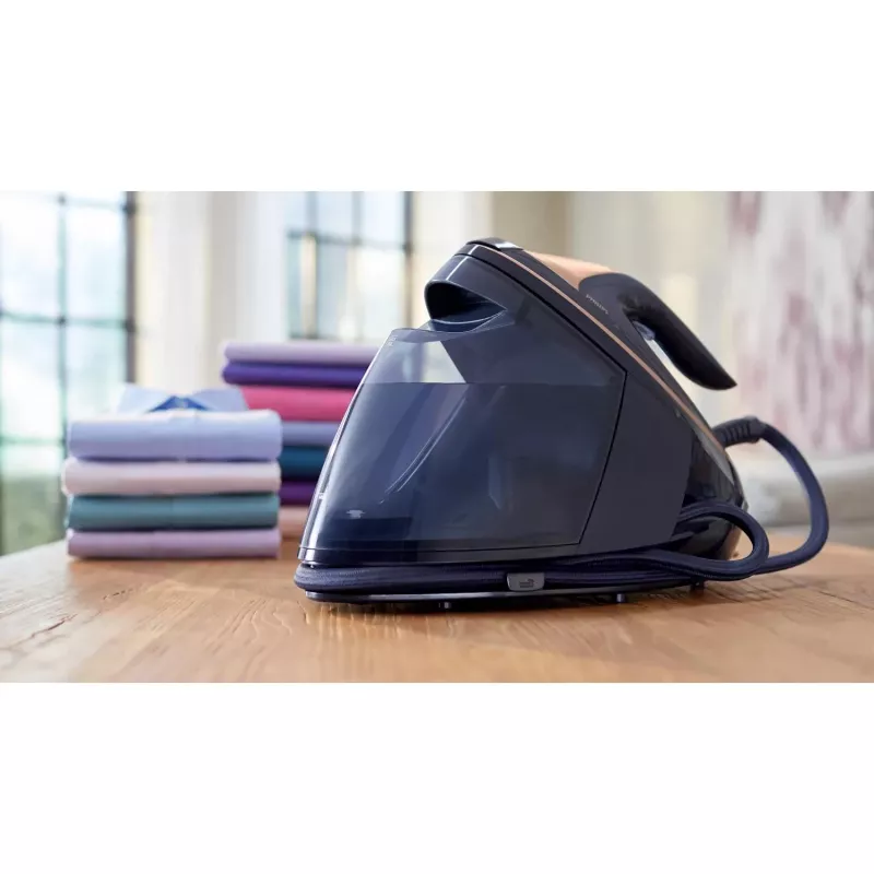 Garų generatorius lygintuvas Philips PSG9050/20 — 3100 W, 1,8 L nuimamas bakas, 9 bar, SteamGlide Elite padas