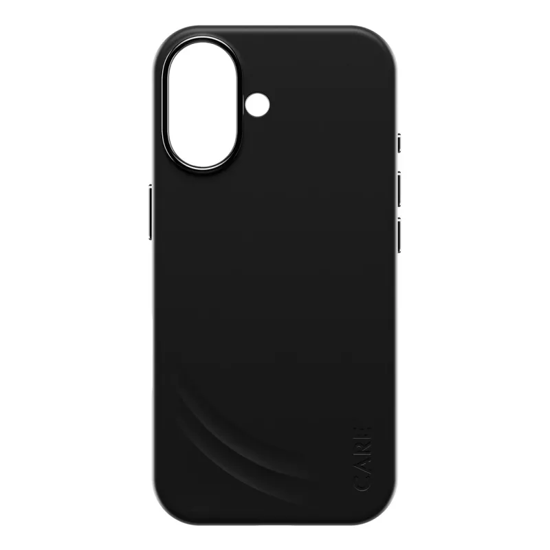Apsauginis dėklas PanzerGlass CARE Feature FLOW Case Black su MagSafe, skirtas iPhone 17