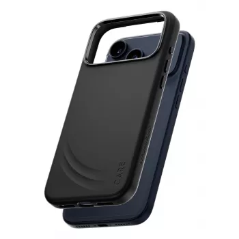 Apsauginis dėklas telefonui PanzerGlass CARE by Feature FLOW, skirtas iPhone 17 Pro Max, juodas, MagSafe suderinamas