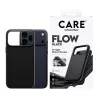 Apsauginis dėklas telefonui PanzerGlass CARE by Feature FLOW, skirtas iPhone 17 Pro Max, juodas, MagSafe suderinamas