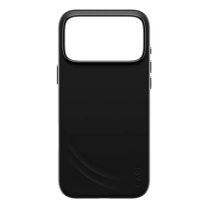 Apsauginis dėklas telefonui PanzerGlass CARE by Feature FLOW, skirtas iPhone 17 Pro Max, juodas, MagSafe suderinamas