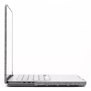 Kietas dėklas Zagg MacBook Air 13 (M3/M2) — Dūminis, preciziškai priglundantis apsauginis korpusas