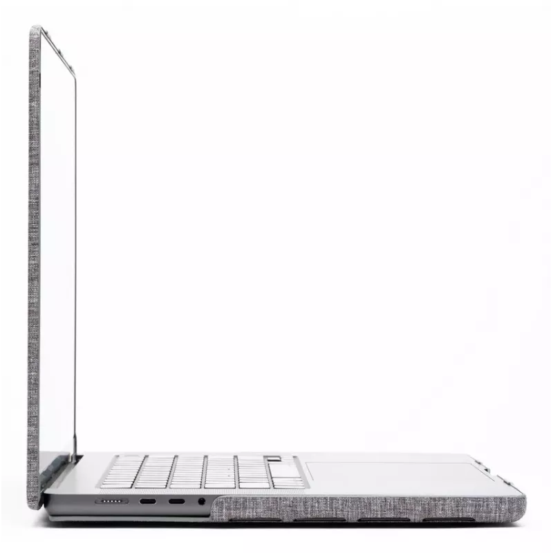 Kietas dėklas Zagg MacBook Air 13 (M3/M2) — Dūminis, preciziškai priglundantis apsauginis korpusas