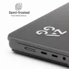 Kietas dėklas Zagg MacBook Air 13 (M3/M2) — Dūminis, preciziškai priglundantis apsauginis korpusas