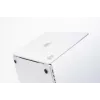 Kietas dėklas Zagg MacBook Pro 16 M3/M2/M1 permatomas – skaidrus apsauginis apvalkalas