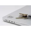 Kietas dėklas Zagg MacBook Pro 16 M3/M2/M1 permatomas – skaidrus apsauginis apvalkalas