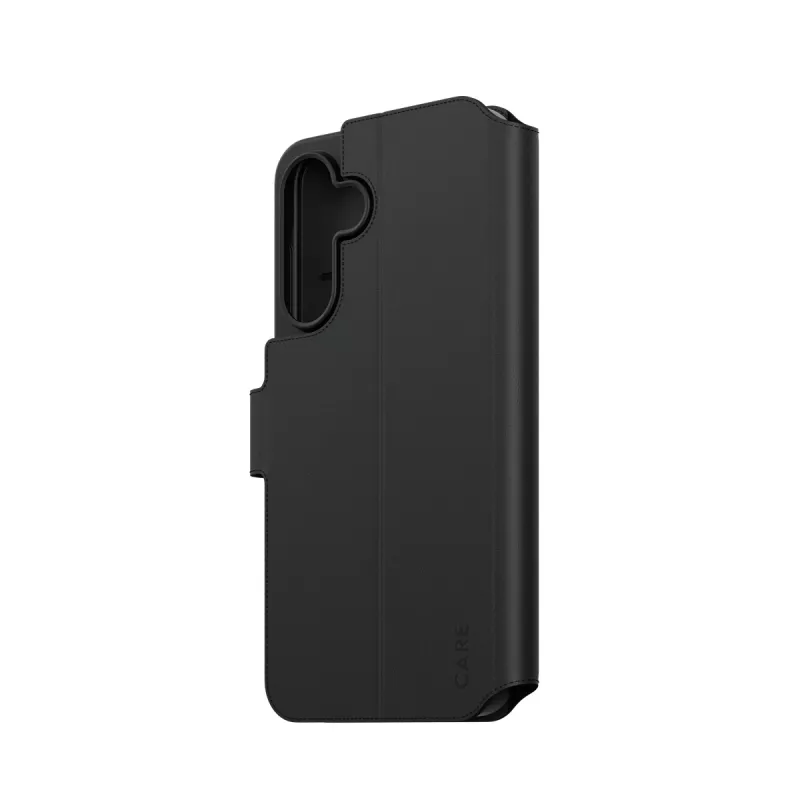 Dėklas-piniginė PanzerGlass Samsung Galaxy A56 5G Juodas su kojelė