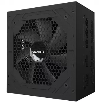 GIGABYTE UD850GM PG5 V2 maitinimo blokas – 850 W, 80 PLUS Gold, pilnai modulinis, 120 mm ventiliatorius, ATX 3.1, EU kištukas