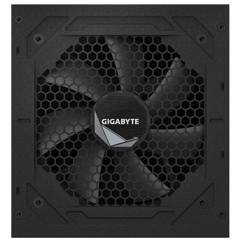 GIGABYTE UD850GM PG5 V2 maitinimo blokas – 850 W, 80 PLUS Gold, pilnai modulinis, 120 mm ventiliatorius, ATX 3.1, EU kištukas