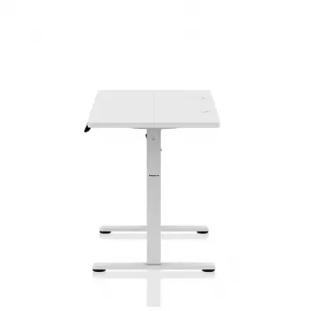 huzaro Hero 8.1 – elektrinis reguliuojamo aukščio stalas baltas 120×60 cm