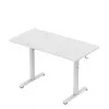 huzaro Hero 8.1 – elektrinis reguliuojamo aukščio stalas baltas 120×60 cm