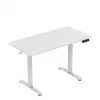 huzaro Hero 8.1 – elektrinis reguliuojamo aukščio stalas baltas 120×60 cm