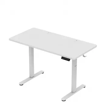 huzaro Hero 8.1 – elektrinis reguliuojamo aukščio stalas baltas 120×60 cm