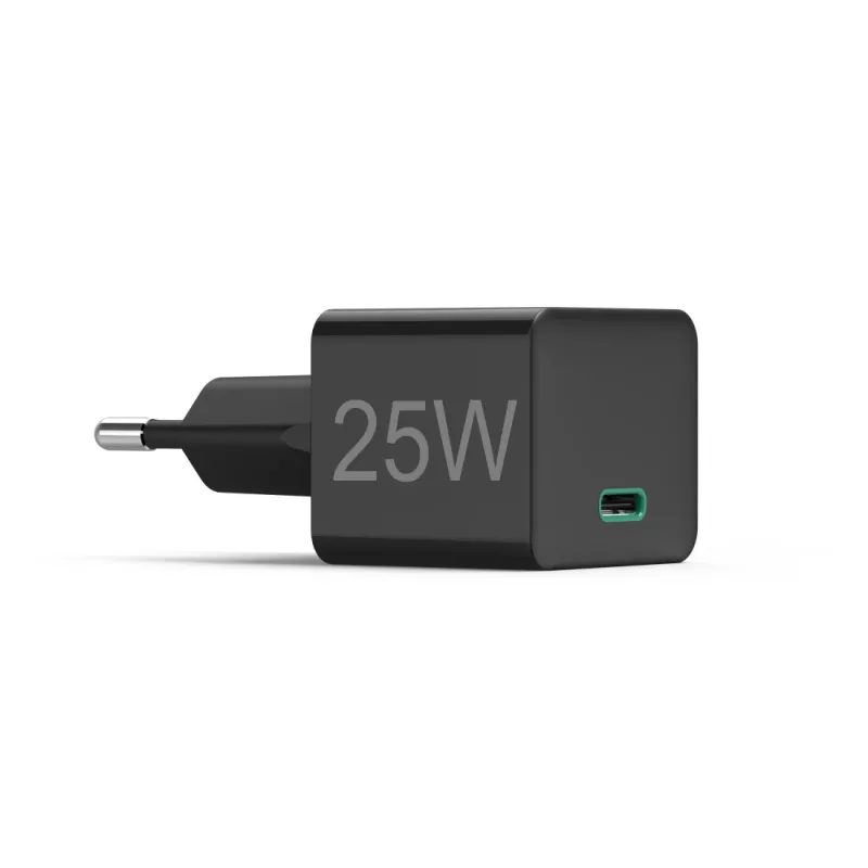 Hama 00201651 greitasis sieninis įkroviklis 25 W, USB Type-C, juodas