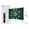 Televizorius TCL 55Q6C 55 colių QD-Mini LED 4K Ultra HD, 3840×2160, Google TV, HDMI 2.1, 2.1ch 40W, HDR10+