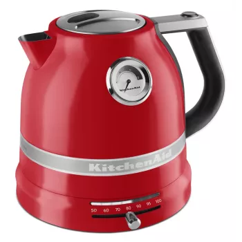 Elektrinis virdulys KITCHENAID 1,5 L 2400 W, nerūdijančio plieno/aliuminio, 7 temperatūros nustatymai, Imperial Red