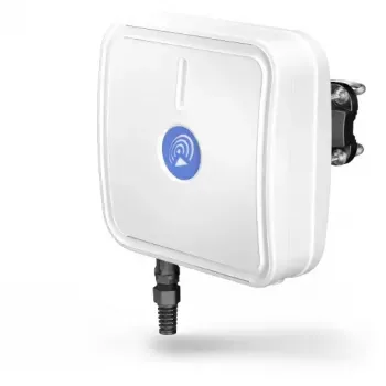 Kryptinė tinklo antena QuWireless QuMax PoE/LAN, daugiadaptė 0.694–2.7 GHz, iki 6 dBi, balta