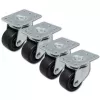 Ratlankiai stovui QOLTEC 4 vnt. be fiksavimo modelis 54508