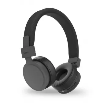 Hama Freedom Lit II belaidės ausinės ant ausų, USB Type-C, Bluetooth, juodos
