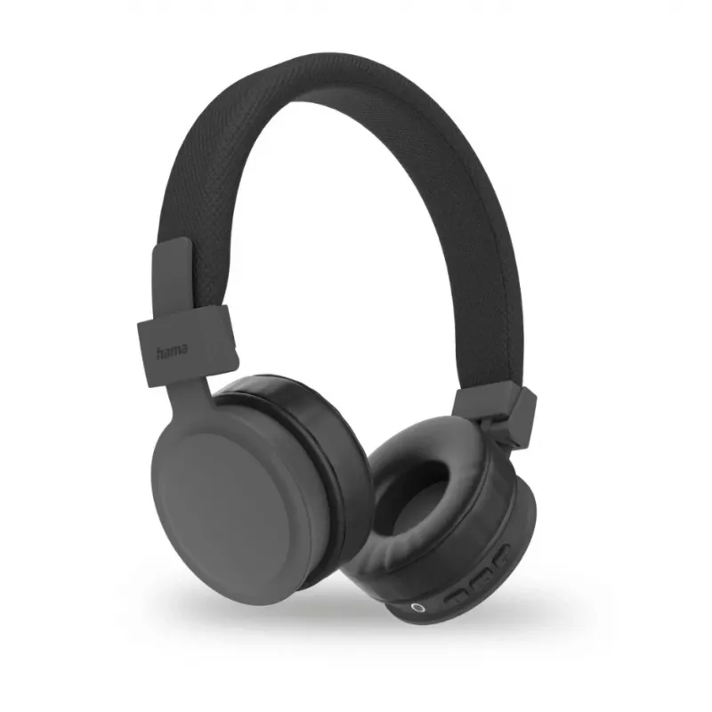 Hama Freedom Lit II belaidės ausinės ant ausų, USB Type-C, Bluetooth, juodos