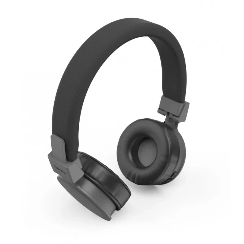 Hama Freedom Lit II belaidės ausinės ant ausų, USB Type-C, Bluetooth, juodos