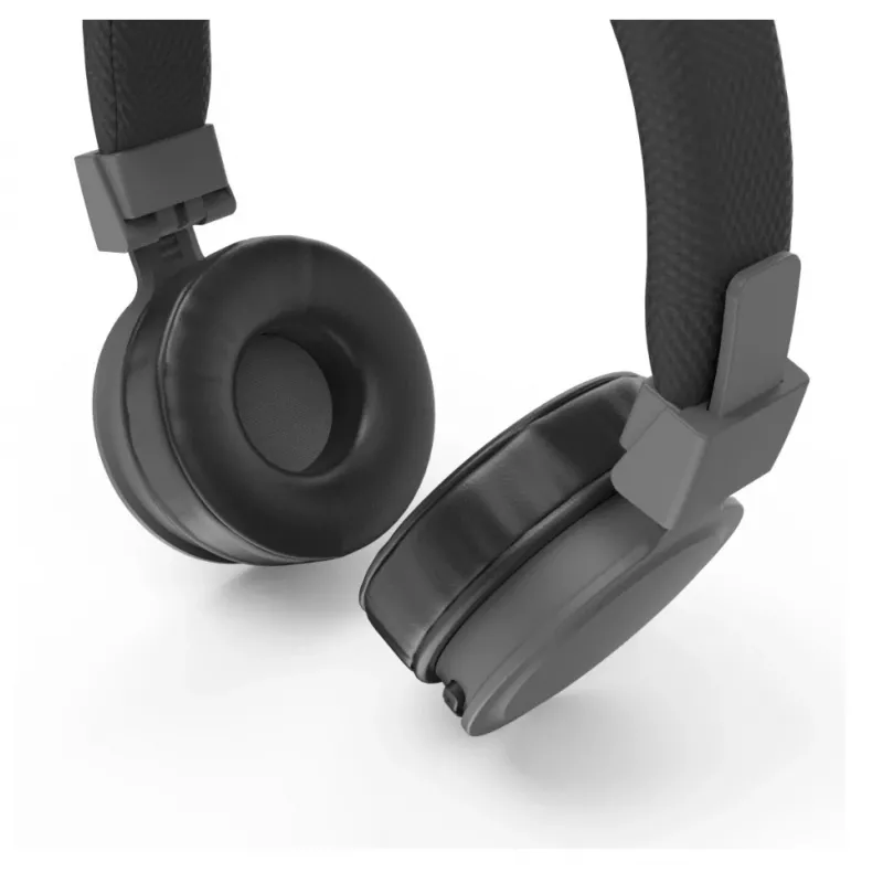 Hama Freedom Lit II belaidės ausinės ant ausų, USB Type-C, Bluetooth, juodos