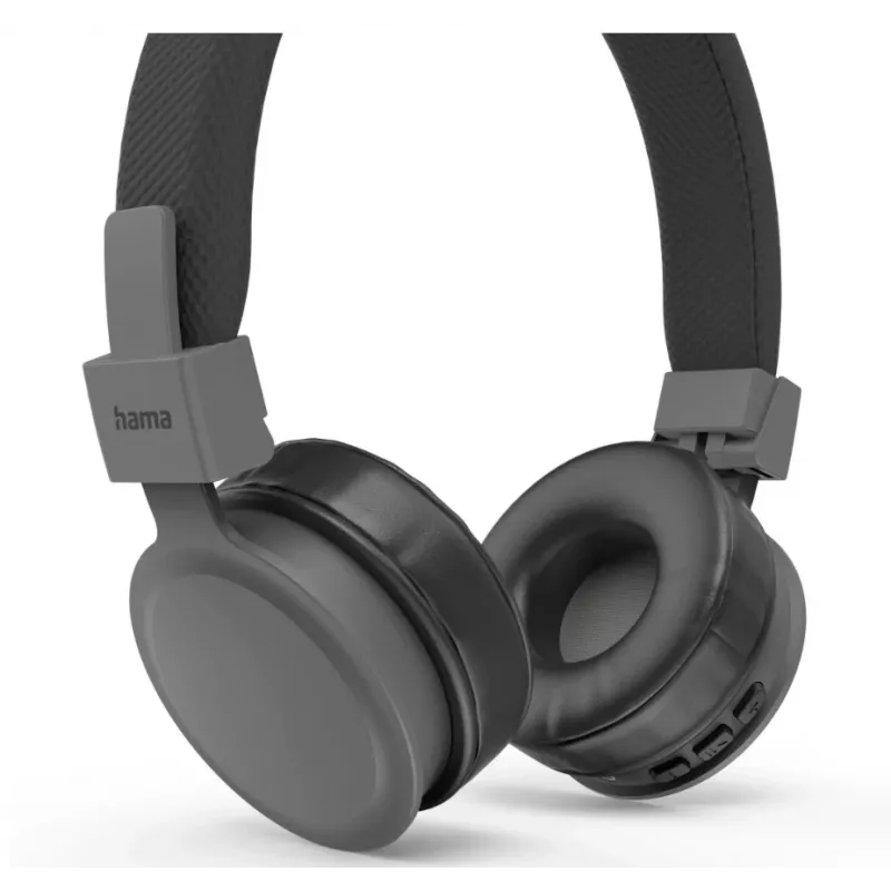 Hama Freedom Lit II belaidės ausinės ant ausų, USB Type-C, Bluetooth, juodos