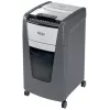 Rexel Optimum Auto+ 300M popieriaus smulkintuvas, mikro pjūvis, 55 dB, 23 cm, juoda, pilka