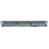 Intellinet Patch Panel Cat6 FTP 24 prievadai 1U ekranuotas 90° viršutinis Punch-Down blokas juodas