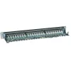 Intellinet Patch Panel Cat6 FTP 24 prievadai 1U ekranuotas 90° viršutinis Punch-Down blokas juodas