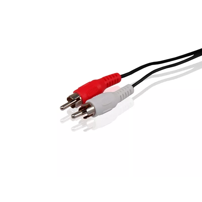 Conceptronic RCA garso laidas, RCA, vyriškas, RCA, vyriškas, 5 m, juodas
