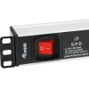 Equip 333309 ilginamasis laidas 1,8 m 7 lizdai Vidaus patalpoms Juoda, Balta