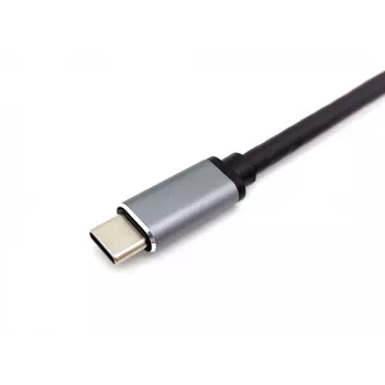 Equip 133482 USB-C 7 viename daugiafunkcis adapteris, USB 3.2 Gen 1, HDMI 4K 30 Hz, 3x USB 3.0, SD/microSD, USB-C PD 100 W, aliumininis