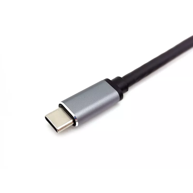 Equip USB-C 7 viename universalus adapteris, USB 3.2 Gen 1 (3.1 Gen 1) Type-C, 100 W, sidabrinis, MicroSD, SD, 4K Ultra HD, 30 Hz