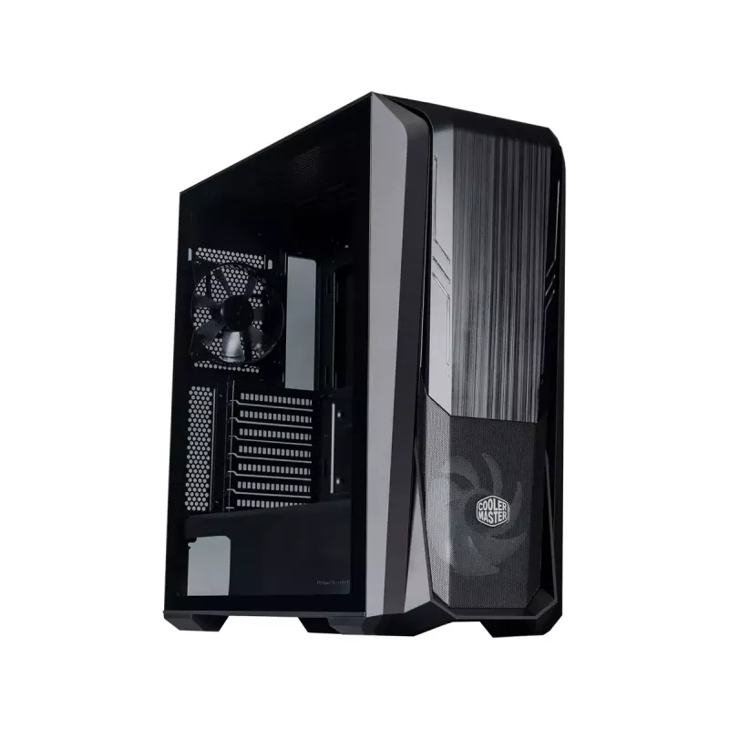 PC korpusas Cooler Master MasterBox 500 Midi Tower juodas