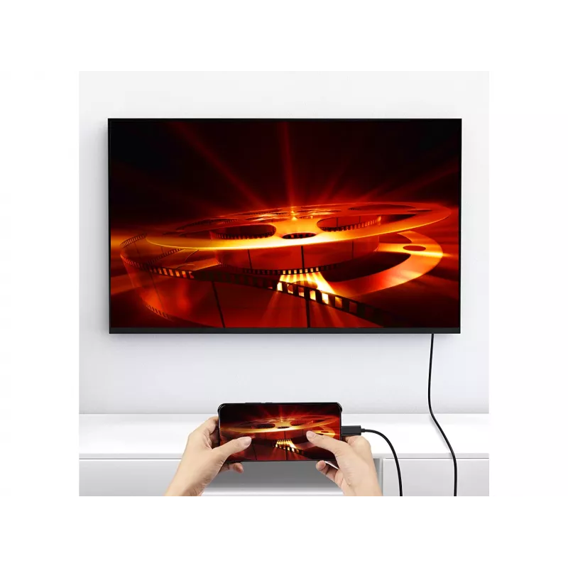 Equip USB-C į DisplayPort laidas, vyriškas/vyriškas, 1,0 m, 4K/60Hz