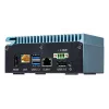 Shuttle Edge PC SPCEL02 – belaidis mini kompiuteris, Intel Celeron J6412, 1x HDMI, 2x 2.5G LAN, 1x COM, DIO (4 į, 4 iš), 3x USB, 2x M.2, 12-24V, 24/7 darbas, be ventiliatoriaus, su VESA ir DIN-RAIL laikikliais