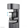 Neomounts DS22-840BL6 stalinis kištukinis lizdas su spaustuku ir USB-C bei USB-A prievadais – greitas įkrovimas
