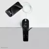 Neomounts DS22-840BL6 stalinis kištukinis lizdas su spaustuku ir USB-C bei USB-A prievadais – greitas įkrovimas