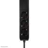 Neomounts DS22-840BL6 stalinis kištukinis lizdas su spaustuku ir USB-C bei USB-A prievadais – greitas įkrovimas