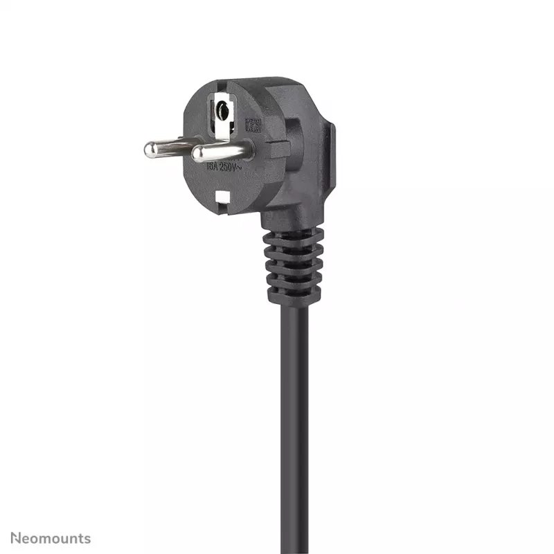 Neomounts DS22-840BL6 stalinis kištukinis lizdas su spaustuku ir USB-C bei USB-A prievadais – greitas įkrovimas