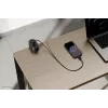 Neomounts DS22-840BL6 stalinis kištukinis lizdas su spaustuku ir USB-C bei USB-A prievadais – greitas įkrovimas