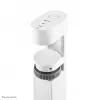 Neomounts DS22-840WH6 stalo kištukinis lizdas su spaustuku, USB-C ir USB-A prievadais – greitas įkrovimas