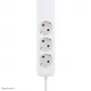 Neomounts DS22-840WH6 stalo kištukinis lizdas su spaustuku, USB-C ir USB-A prievadais – greitas įkrovimas