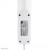 Neomounts DS22-840WH6 stalo kištukinis lizdas su spaustuku, USB-C ir USB-A prievadais – greitas įkrovimas