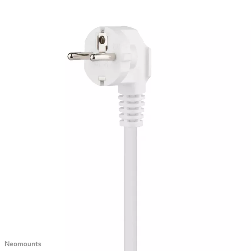 Neomounts DS22-840WH6 stalo kištukinis lizdas su spaustuku, USB-C ir USB-A prievadais – greitas įkrovimas