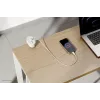 Neomounts DS22-840WH6 stalo kištukinis lizdas su spaustuku, USB-C ir USB-A prievadais – greitas įkrovimas